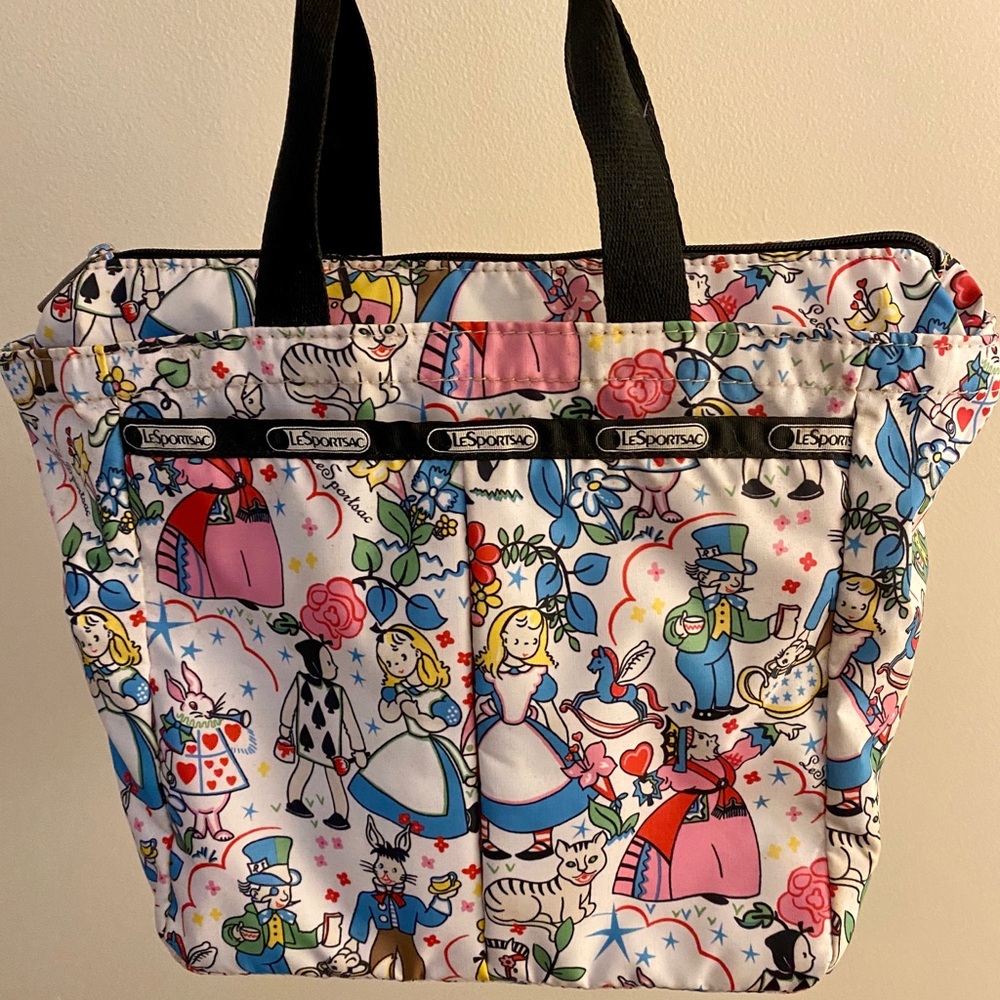 Alice and Wonderland Lesportsac Purse